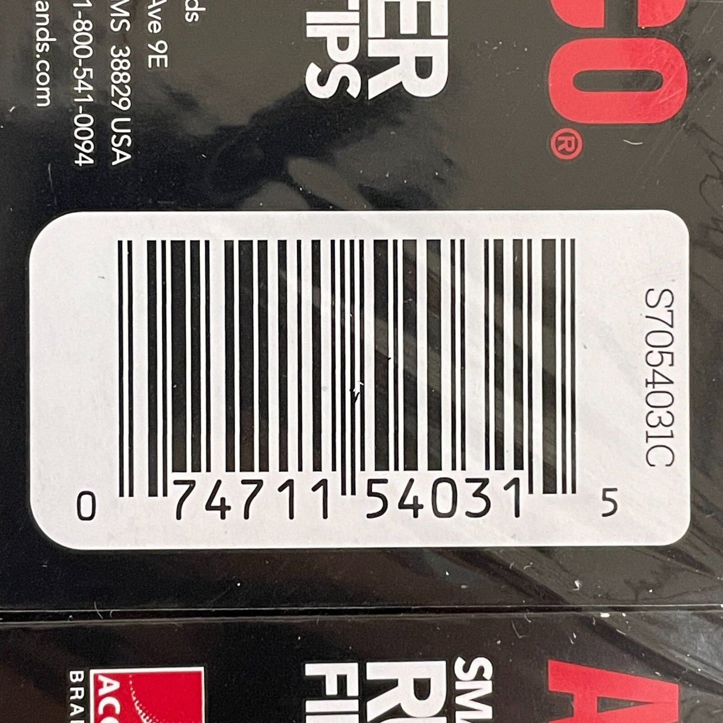 Acco Small Rubber Fingertips (size 11) 6 Packs 72 quantity