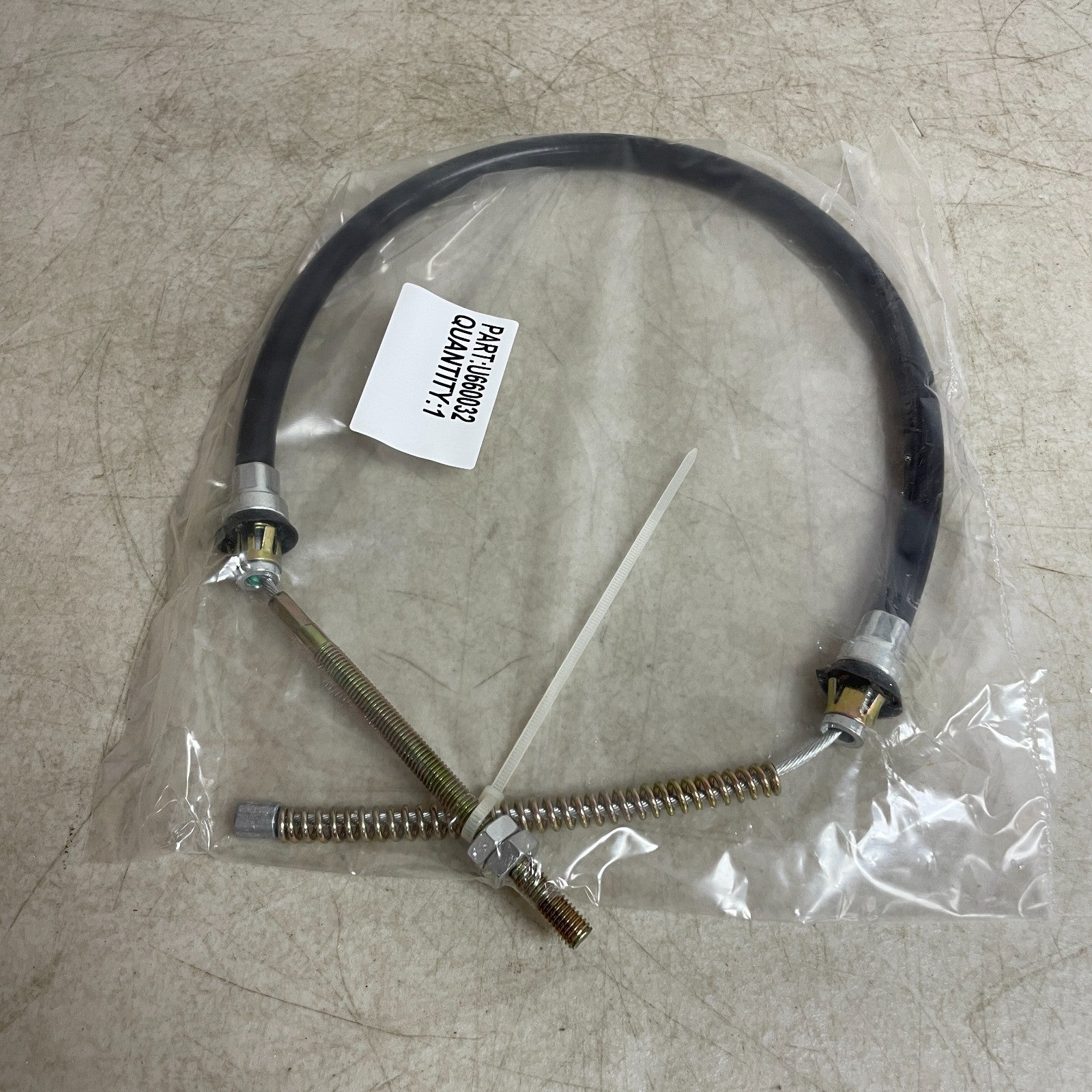 Carquest Wearever BCA660832 Parking Brake Cable 86.3" Rubber Outer Sleeve