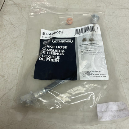 CARQUEST Brake Hydraulic Hose Black EPDM Rubber 22.95″ Model BHA38074