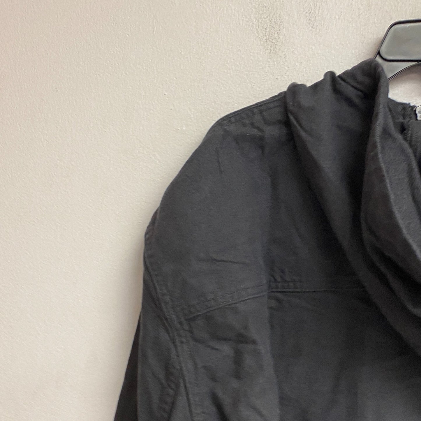 Mutual Weave Men's mid-weight Shirt Jacket Size XXL Color Black Iron Marl