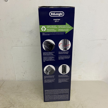 Delonghi 1500W Ceramic Tower  Space Heater w/ Thermostat And Remote 5697584