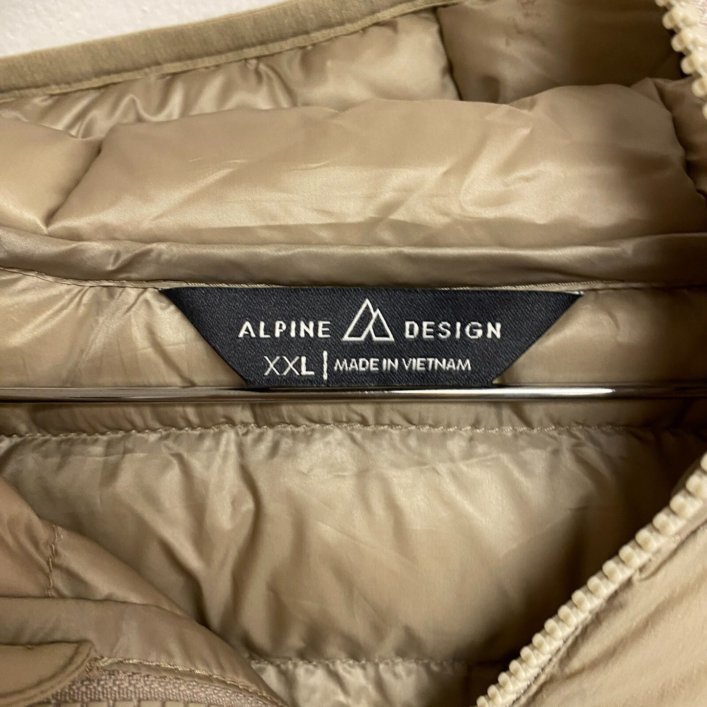 Alpine Design Men's AD M Echo Hill Insulated JKT Light Beige ADM23501 Warm