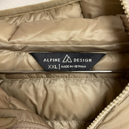 Alpine Design Men's AD M Echo Hill Insulated JKT Light Beige ADM23501 Warm