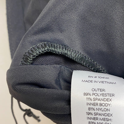 Alpine Design Women's Field Knit Halter Strappy Bra Pure Black ADW13108P New