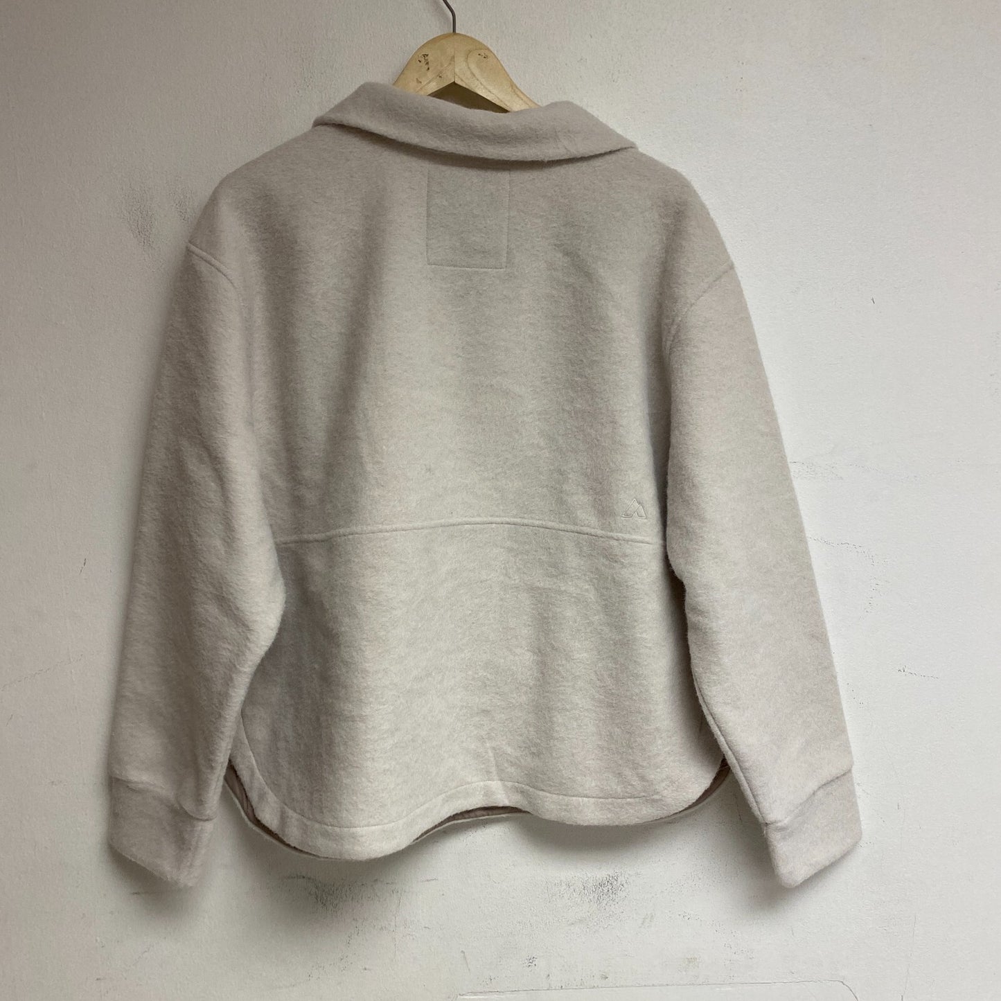 Alpine Design Women's W AD Wayfarer Fleece 1/4 Zip Sweater Cloud White ADW23680