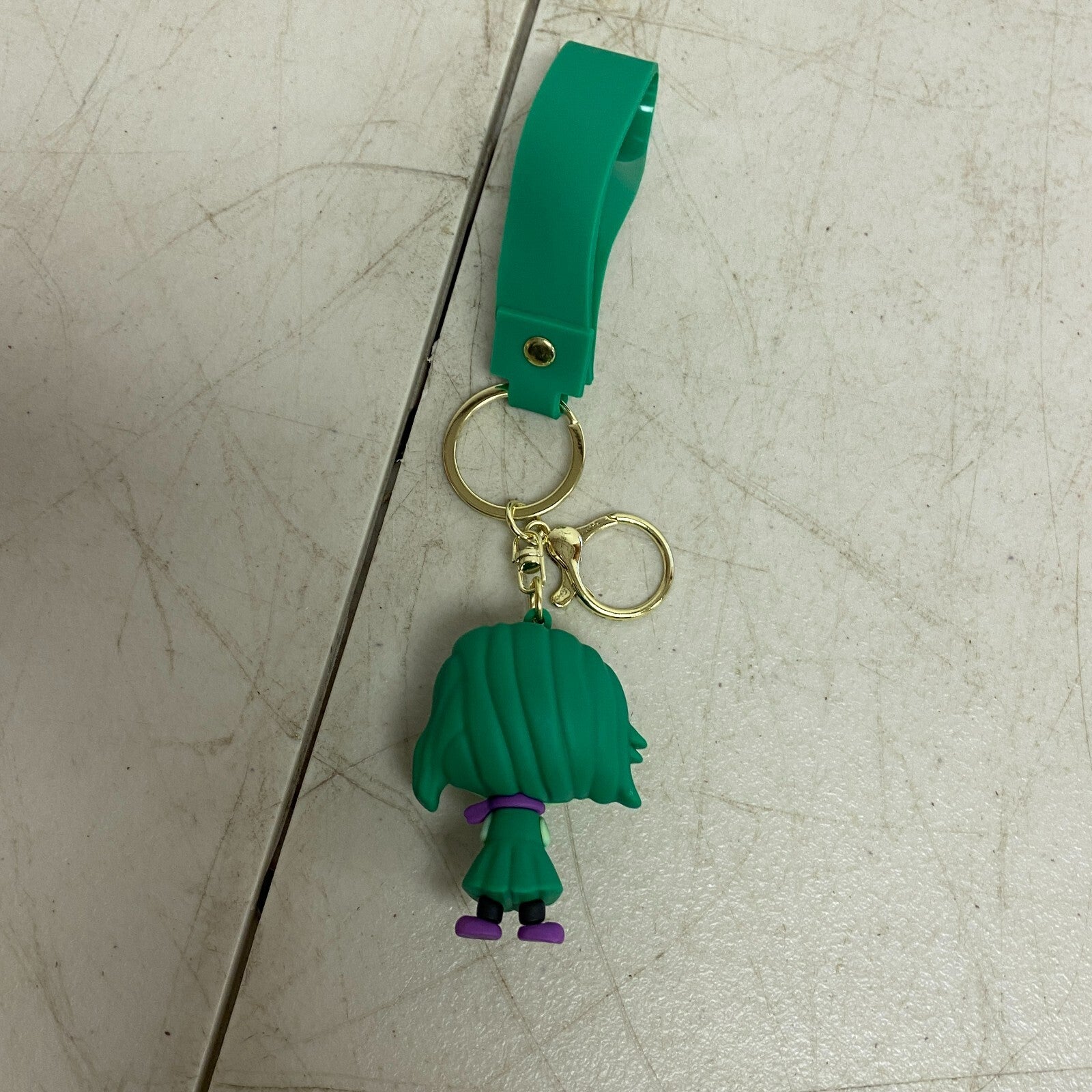 Assorted Silicone Inside out Keychain Disgust Accessory