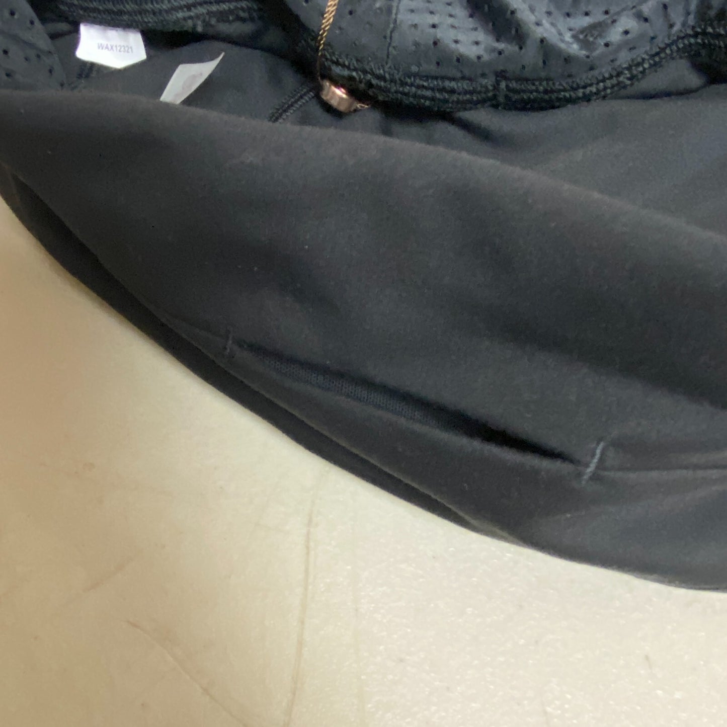 Calia Women's 10" Reflective High Rise Running /Bike Short Pure Black WAX12321