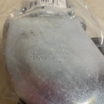 CURT 28277 6" Trailer Jack Caster Wheel Fits 2" Tube 1200 lbs Replacement