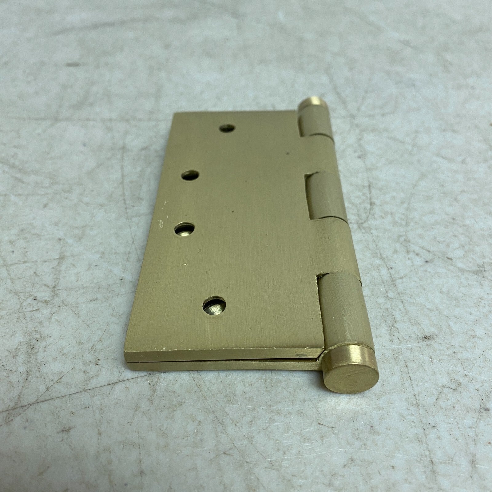 Signature Hardware 4" Solid Brass Mortise Door Hinge - Satin Brass