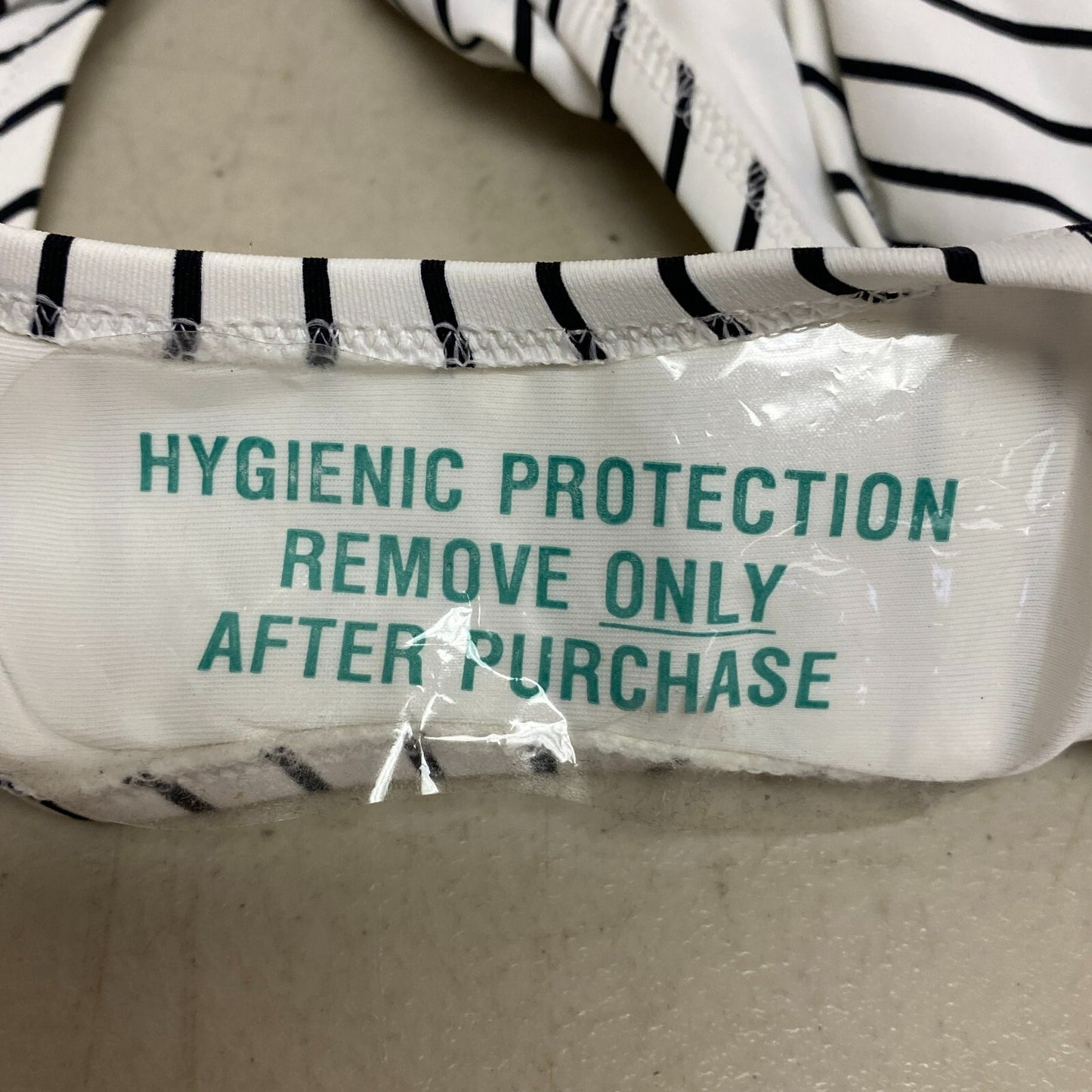 Calia Womens Ruched Bottom Simple Stripe Black/White Stylish Trendy WSA20402PRTX