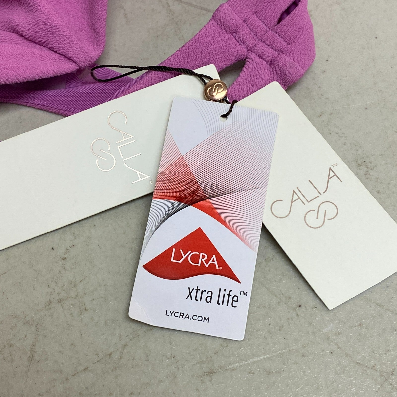 Calia Womens One Shoulder LL Top Geranium Purple Solid WSA22210T