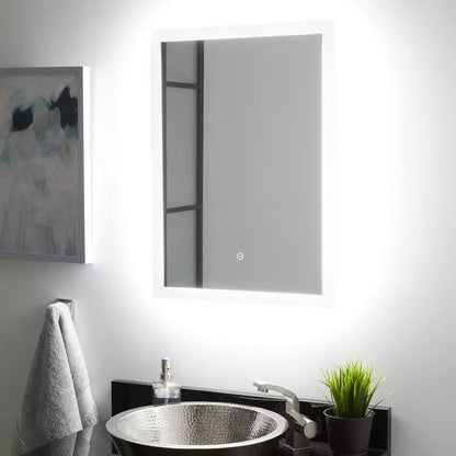 Signature Hardware 20" Araica Lighted Mirror with Tunable LED - Touch Sensor