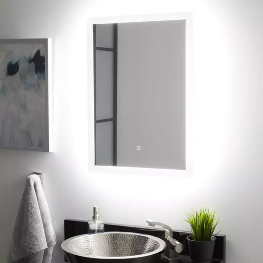 Signature Hardware 20" Araica Lighted Mirror with Tunable LED - Touch Sensor