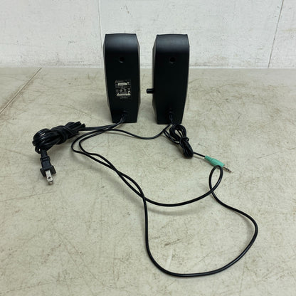 Logitech S120 Black Desktop Speaker System , Used Very Good