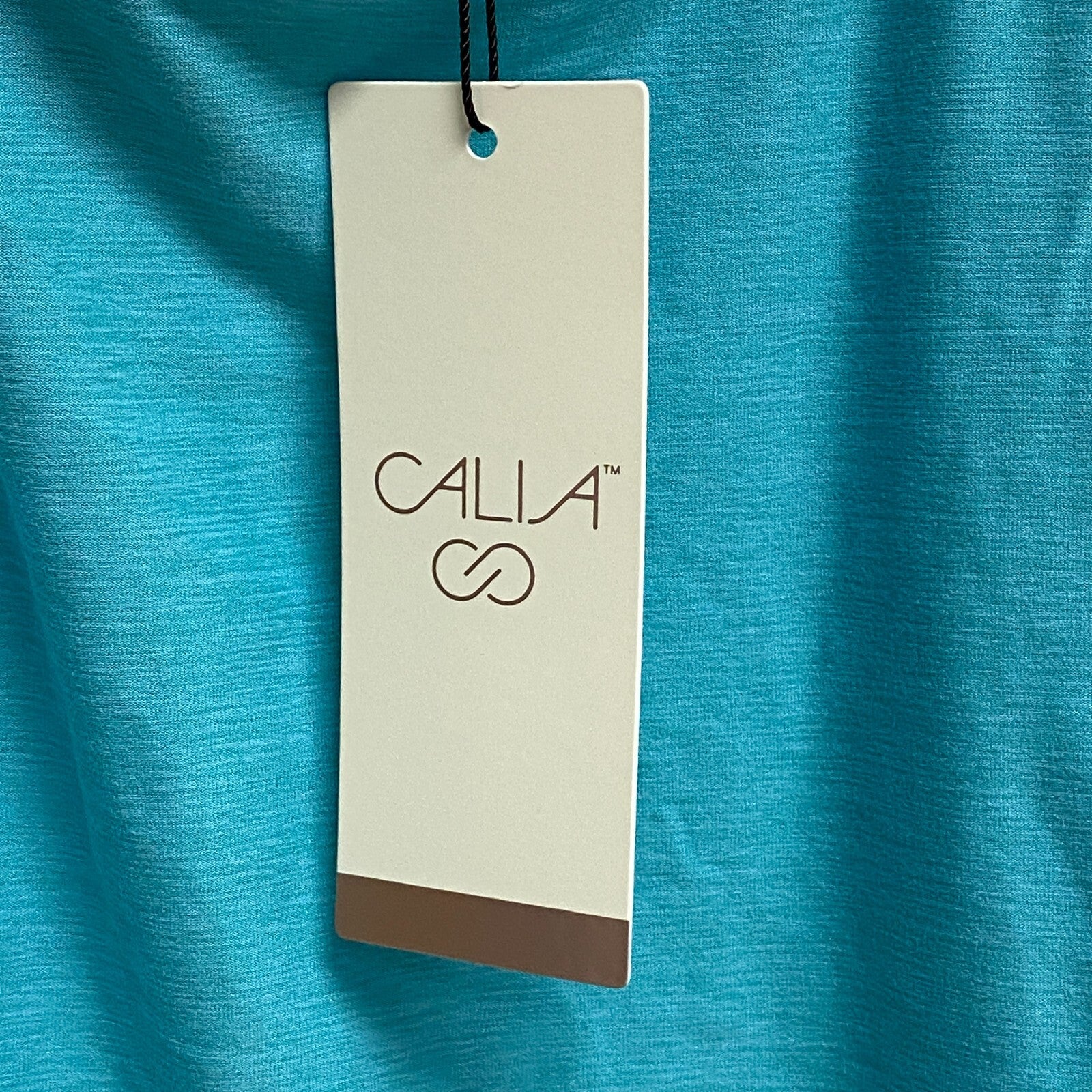 Calia LustraLux MockNeck Tank Top Spearmint WAX1295 BRAND NEW