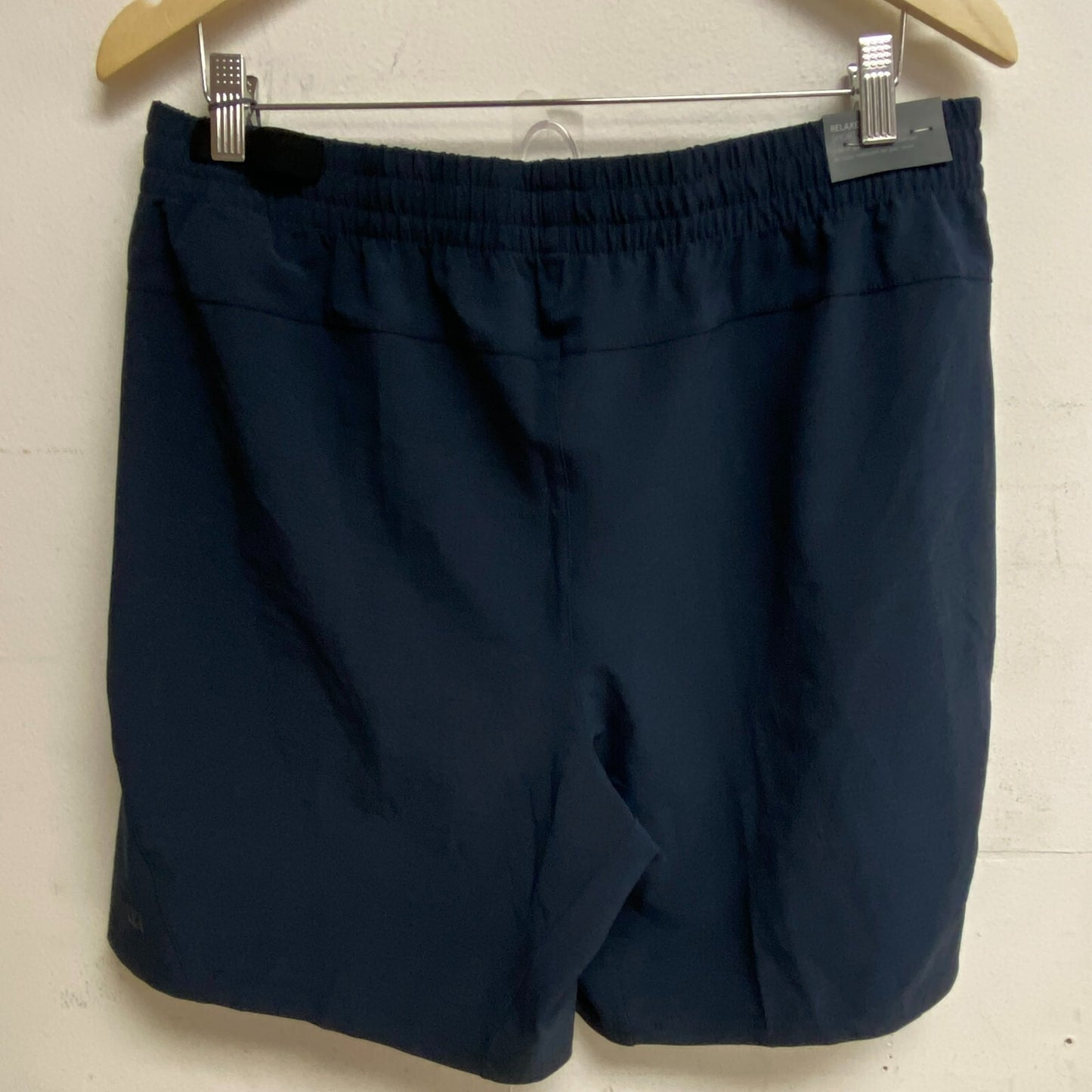 VRST Mens Elevate 8" inseam Run Shorts Darker Ardosia Blue Relaxed MAX231403