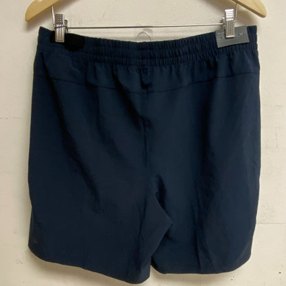 VRST Mens Elevate 8" inseam Run Shorts Darker Ardosia Blue Relaxed MAX231403