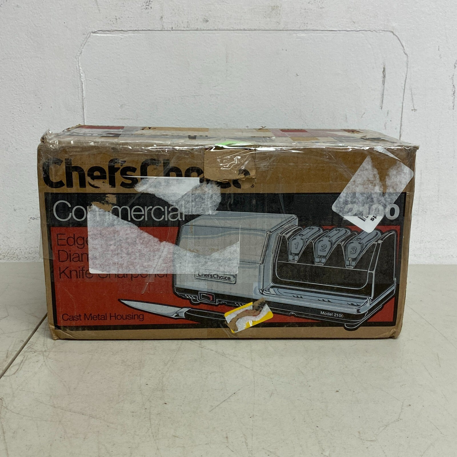 CHEFS CHOICE 2100 COMMERCIAL SHARPENER 3 STAGE 20 DEG TRIZOR INCLUDES 20 DEG,,,,