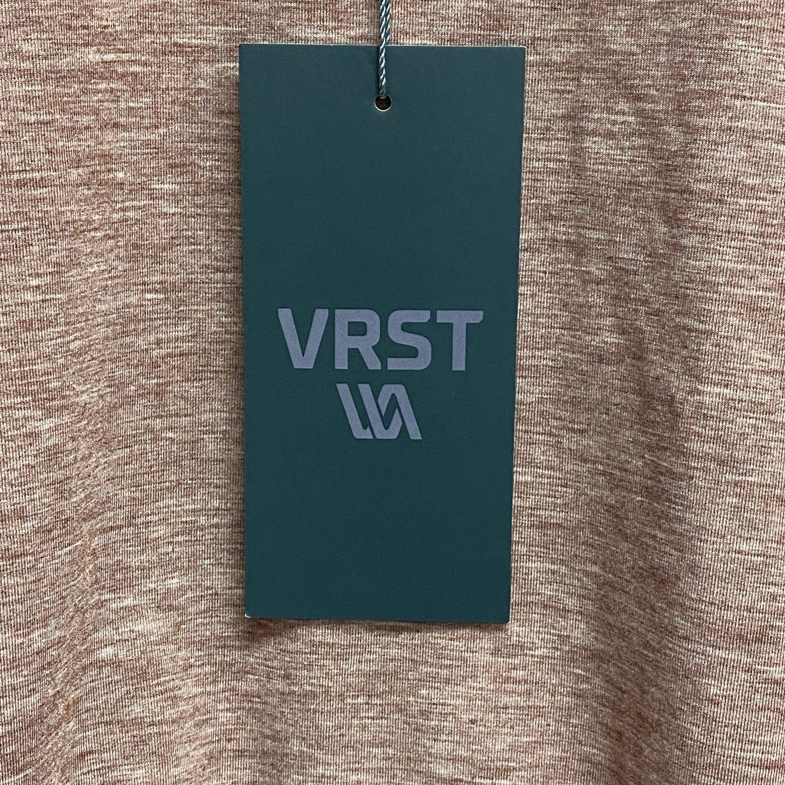 VRST Mens Icon Tee Heather Earth Brown Short Sleeve Crew Neck MAX100330H