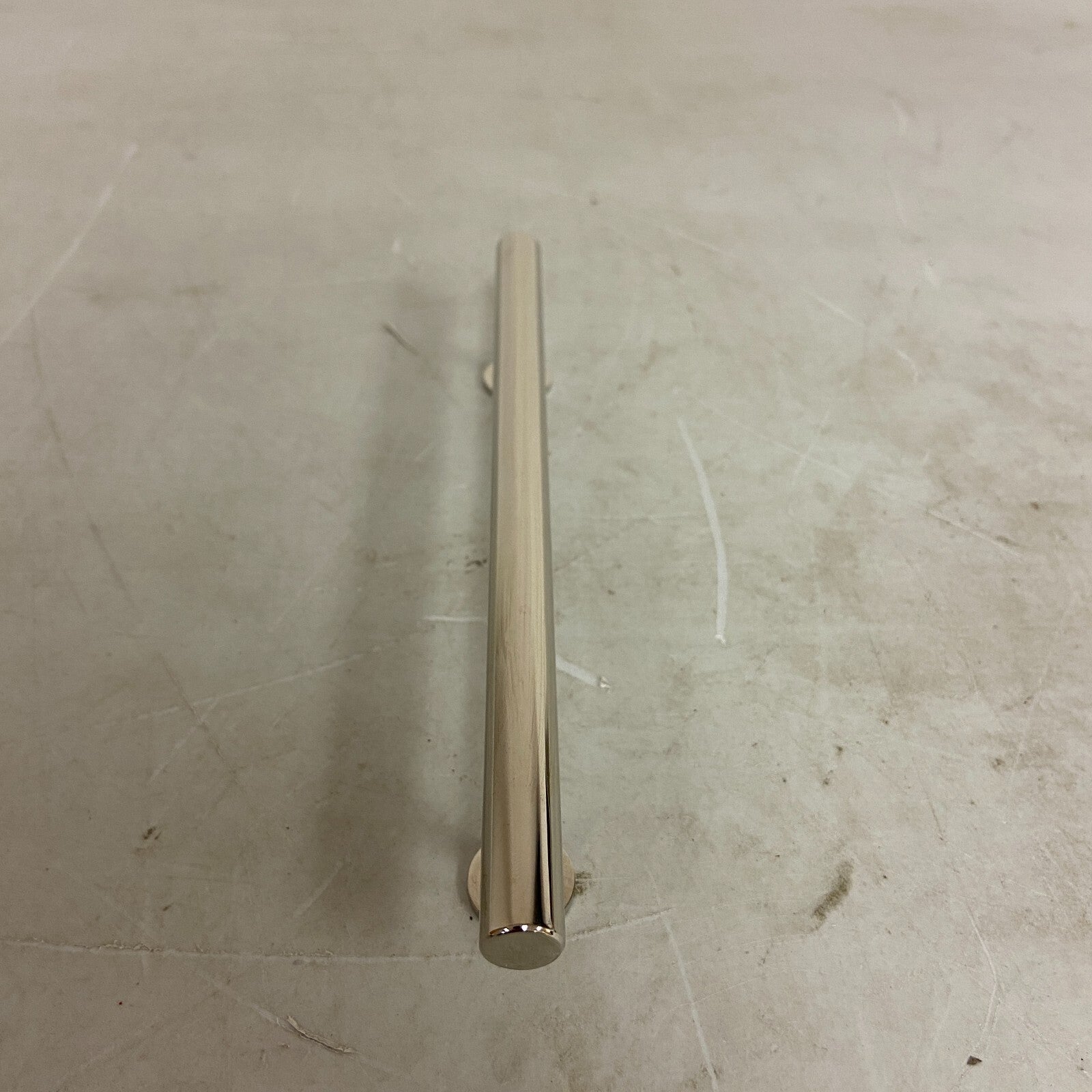 SIGNATURE HARDWARE 8" Diehl Adjustable Round Brass Drawer Pull - Polished Brass
