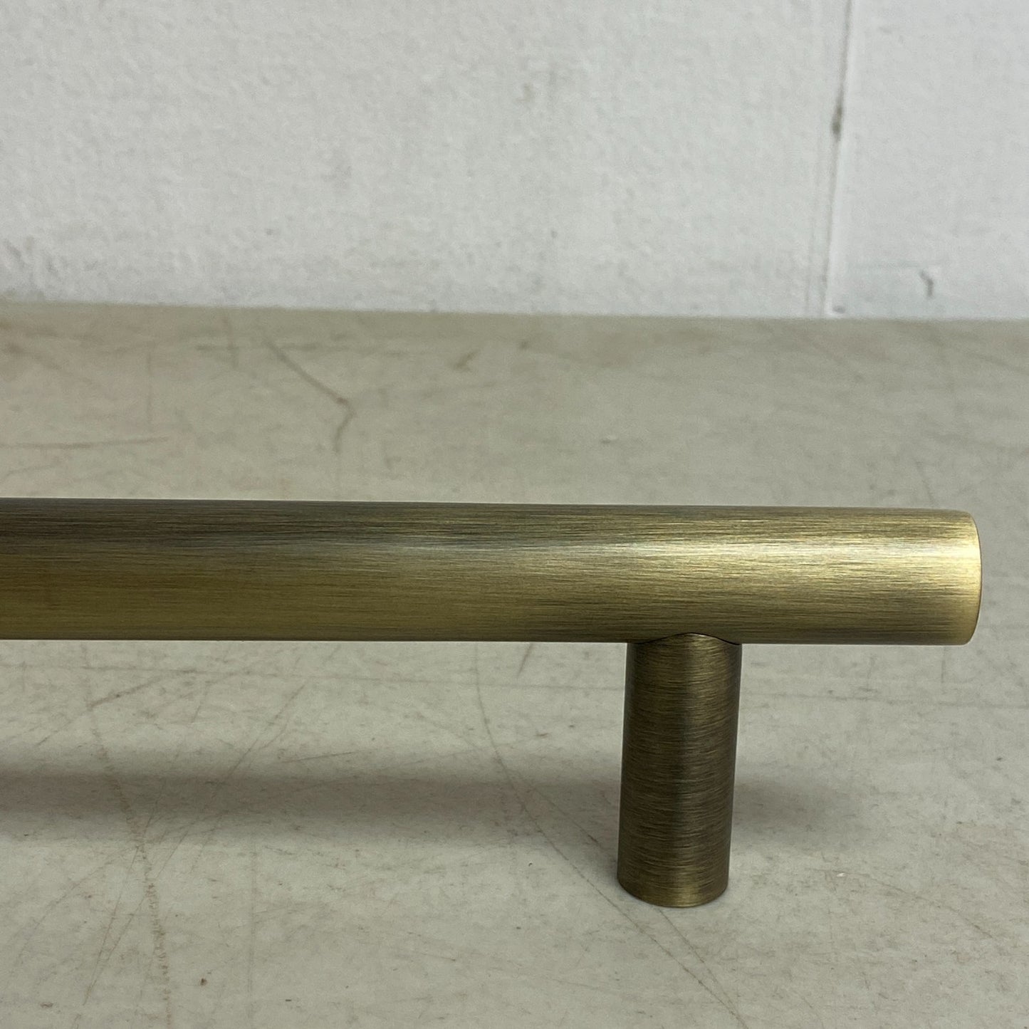Signature Hardware 18" Avignon Solid Brass Appliance Pull Antique Brass