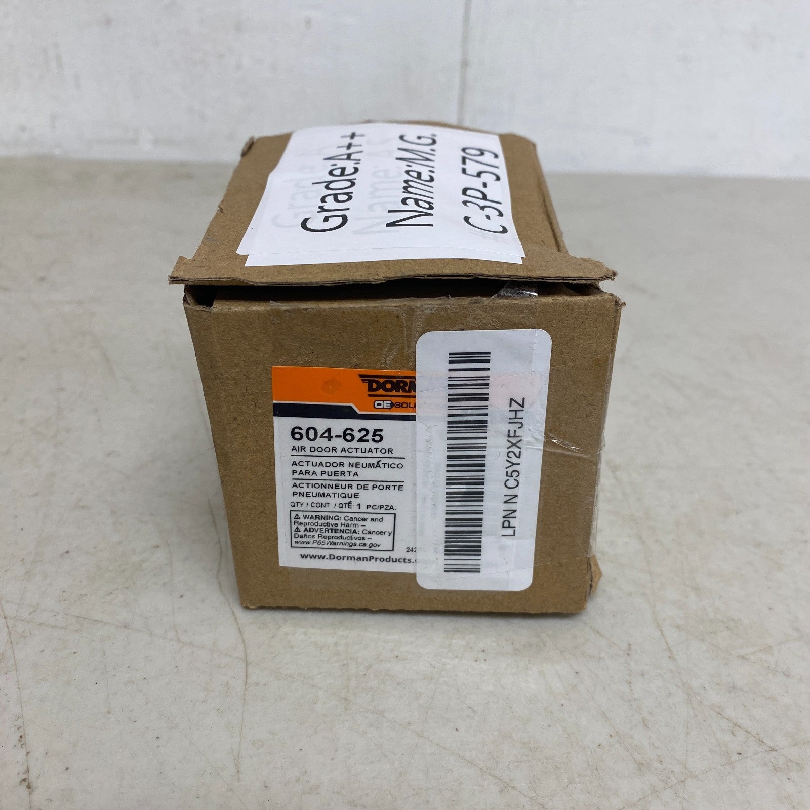 Dorman 604-625 HVAC Blend Door Actuator Direct Fit Inlet Air Door Motor