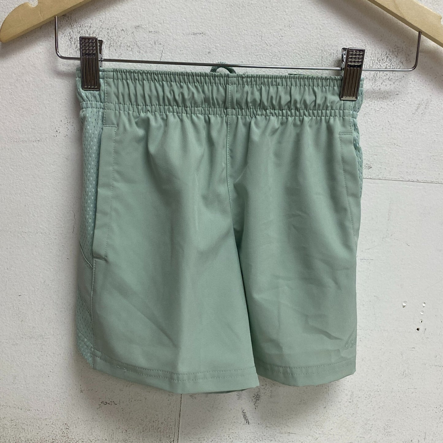 DSG Boys Training Woven Short Light Sage Athletic Solid Summer Stylish DAB12104