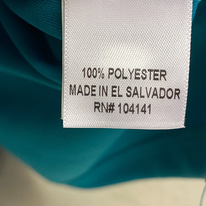 Lady Hagen Women's Pique Short Sleeve Polo Rich Turquoise WGH11401F22 New