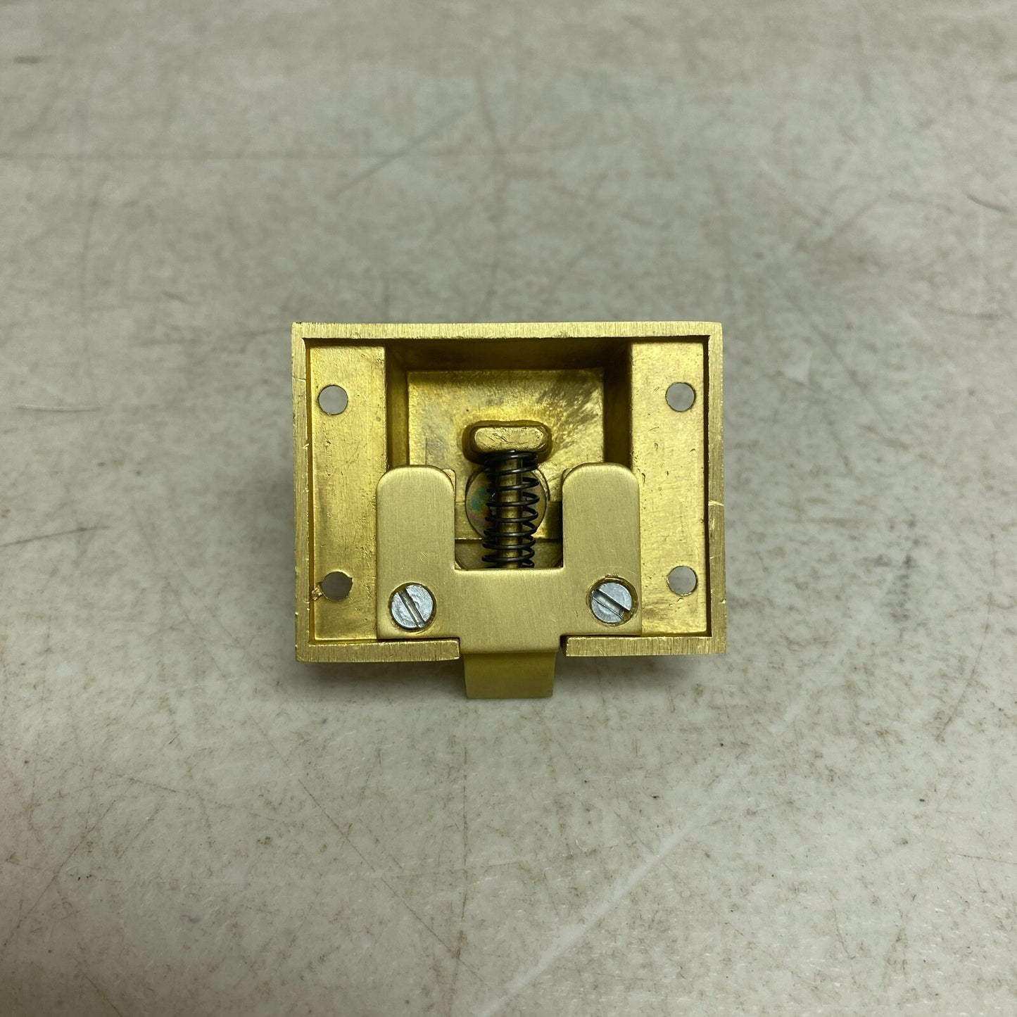 Pitkin Brass Cabinet Latches with Oval Knob SH553088SB