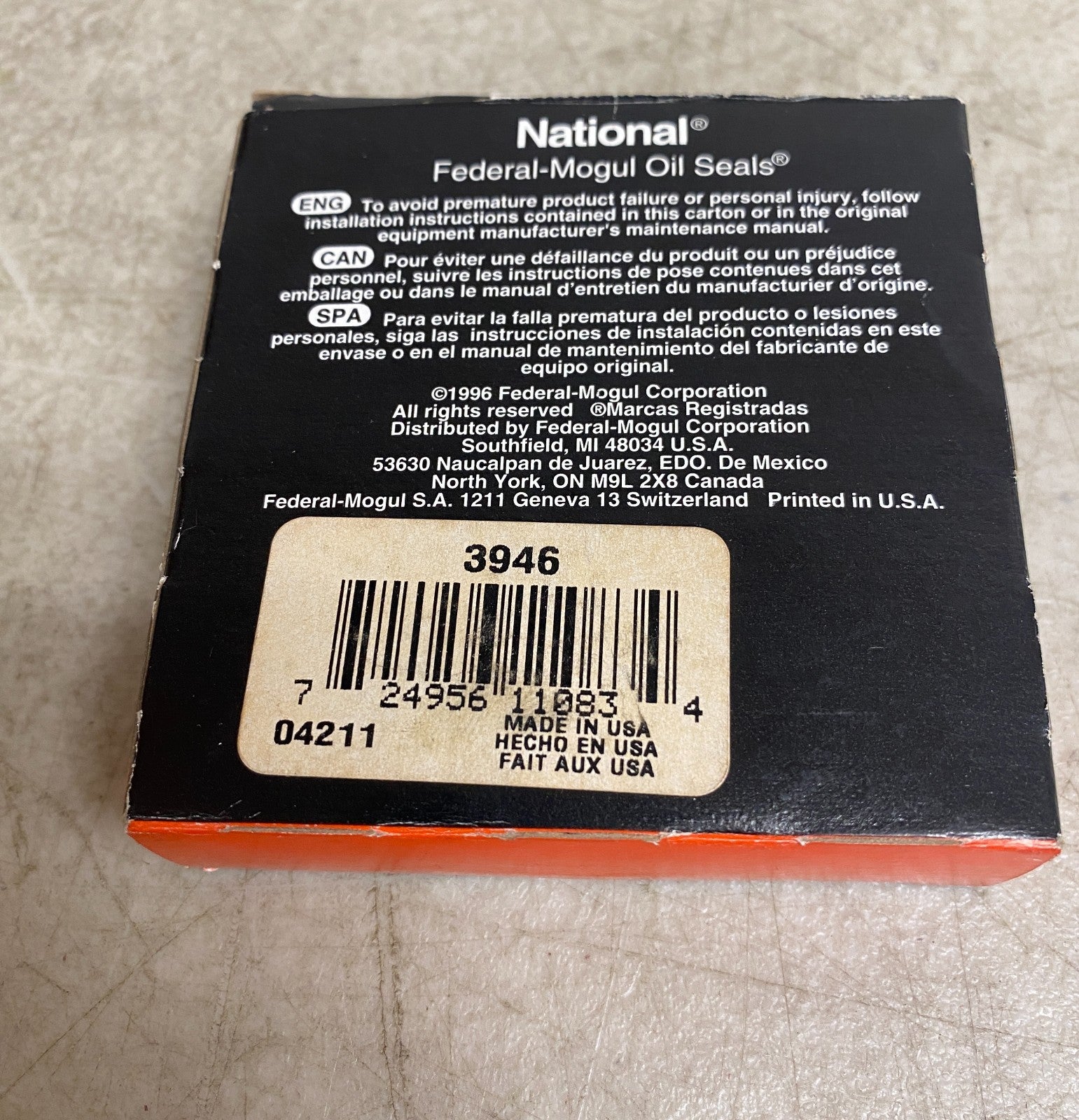 National 3946 Transfer Case Output Shaft Seal Ford F-150 Ram 1500 Jeep 4WD