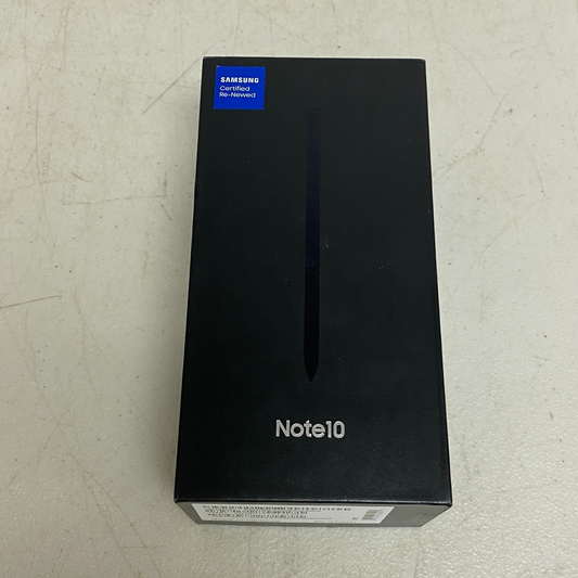 Samsung Galaxy Note10 (6.3-in) Smartphone SM-N970U AT&T Only - 256GB/Aura Black