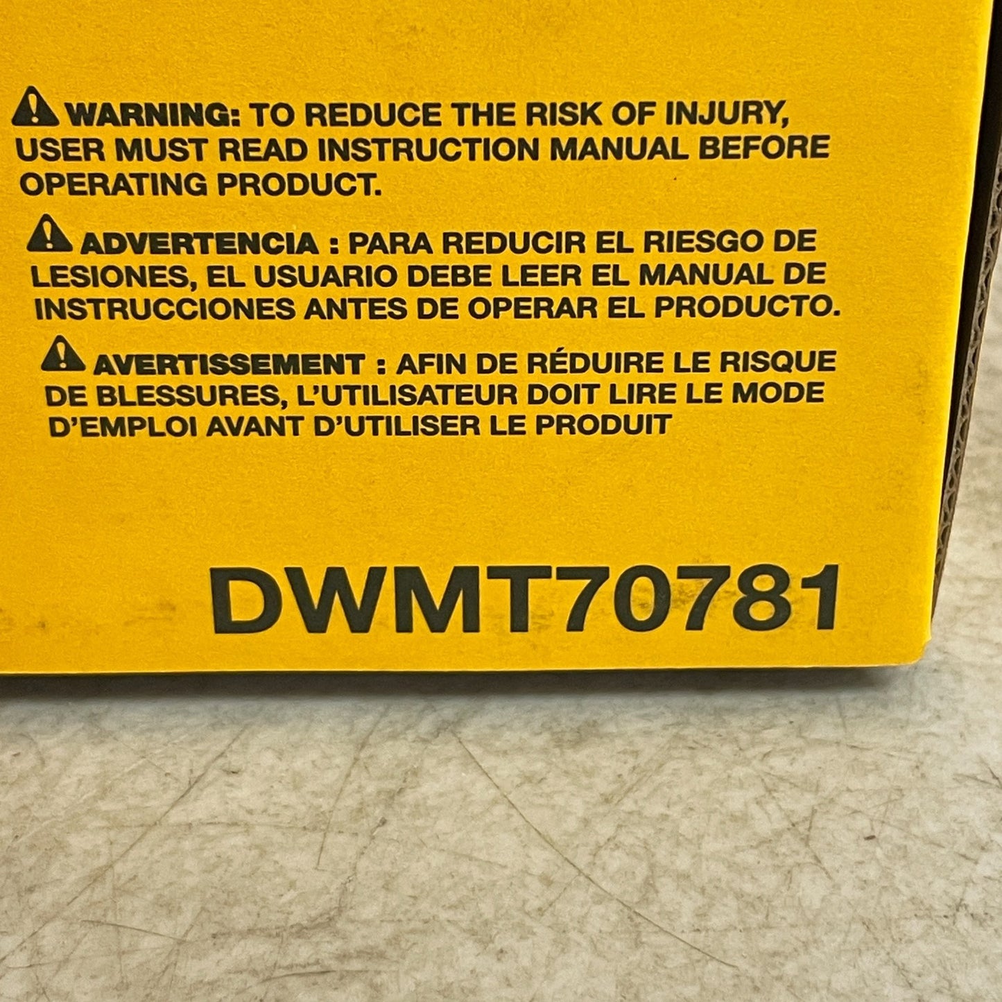 DeWalt 6" Pneumatic Palm Sander DWMT70781 Touch-Control 12,000 RPM