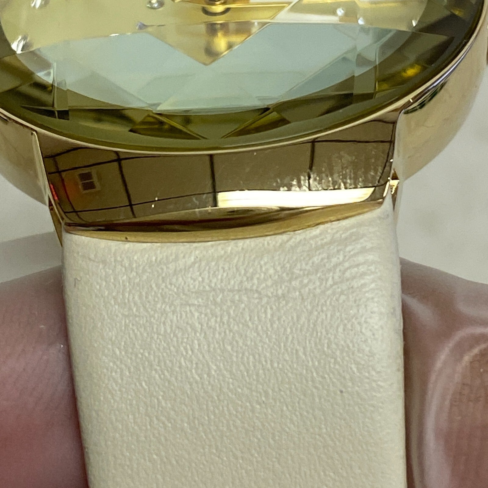 Armitron Women's Genuine Crystal Accented Leather Strap Watch, 75/5760 New!