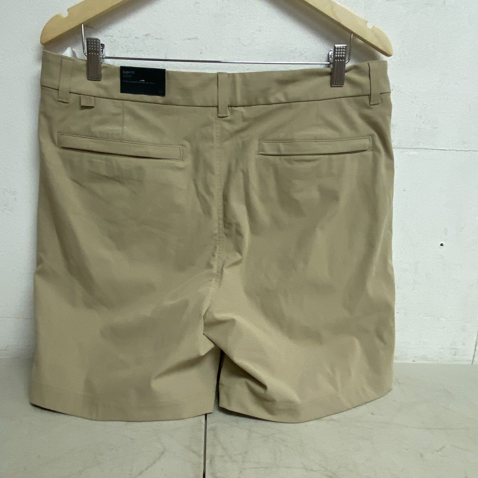 VRST Men's 7 Inseam Slim Fit Limitless Shorts Sandy Clay MAX2004167 New!
