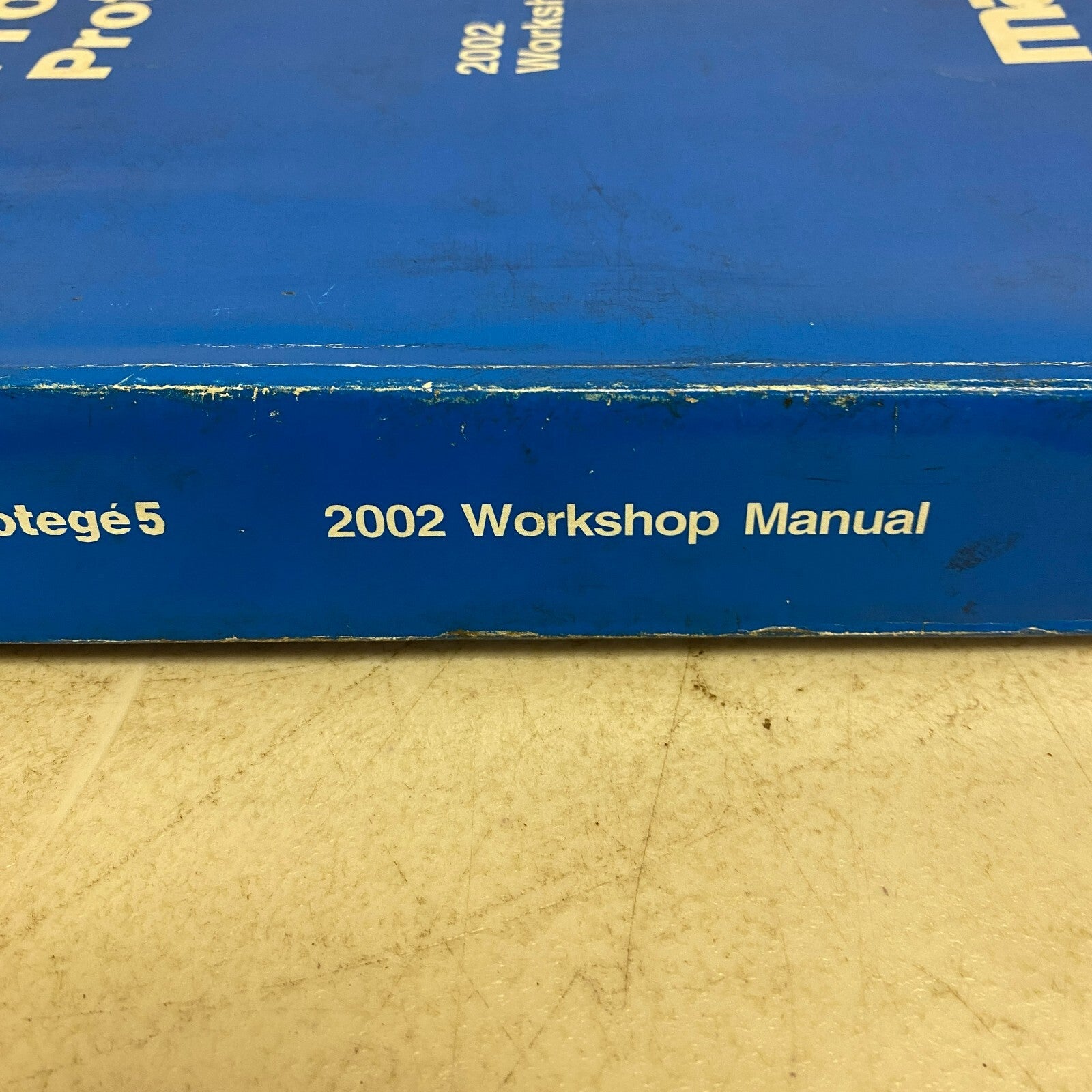 Mazda Protoge 5 2002 Workshop Manual 9999-95-017B-02 , #585-1CP