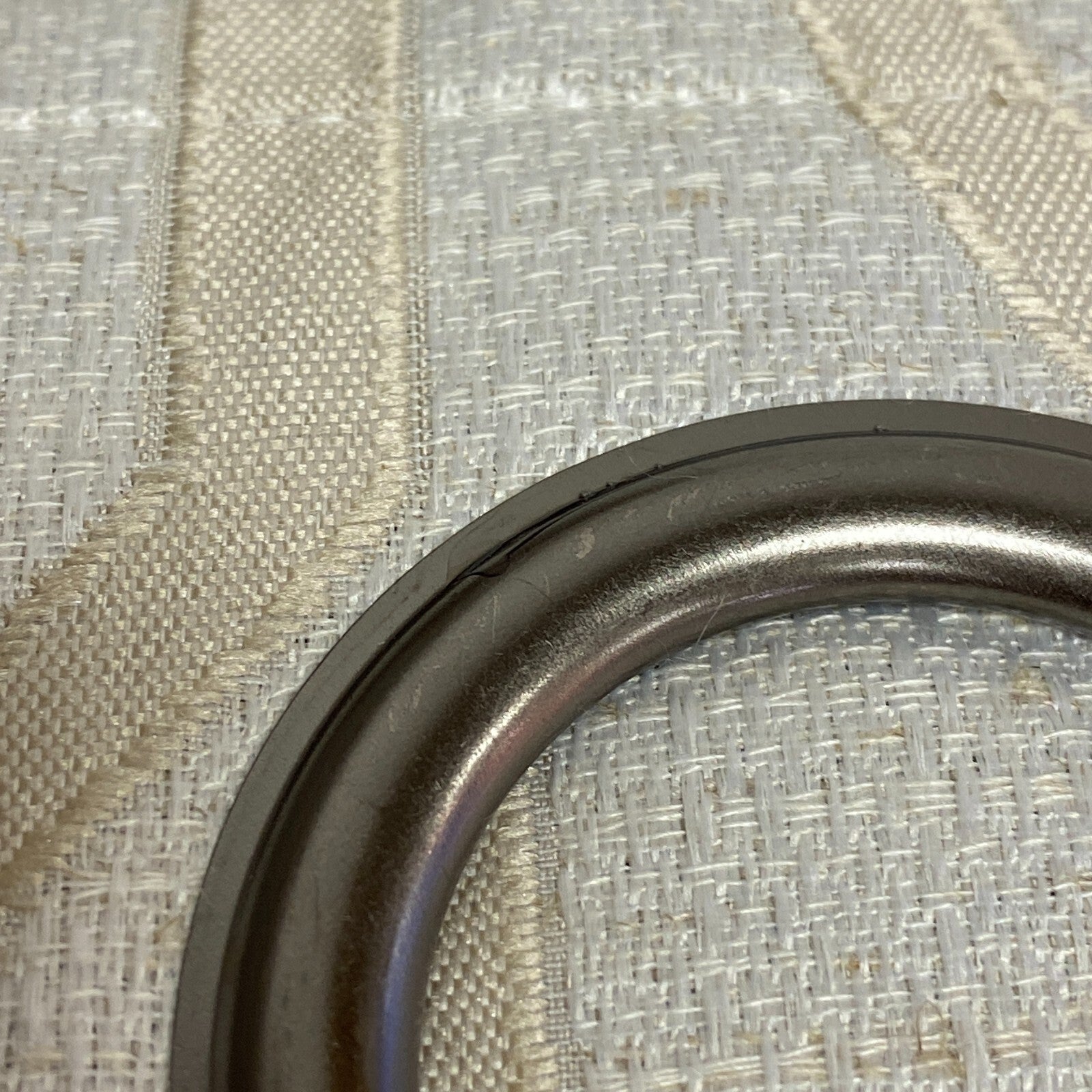 Eclipse Grommet Fleece Lined Insulating Curtain 50in x 108in Ambiance Lattice...