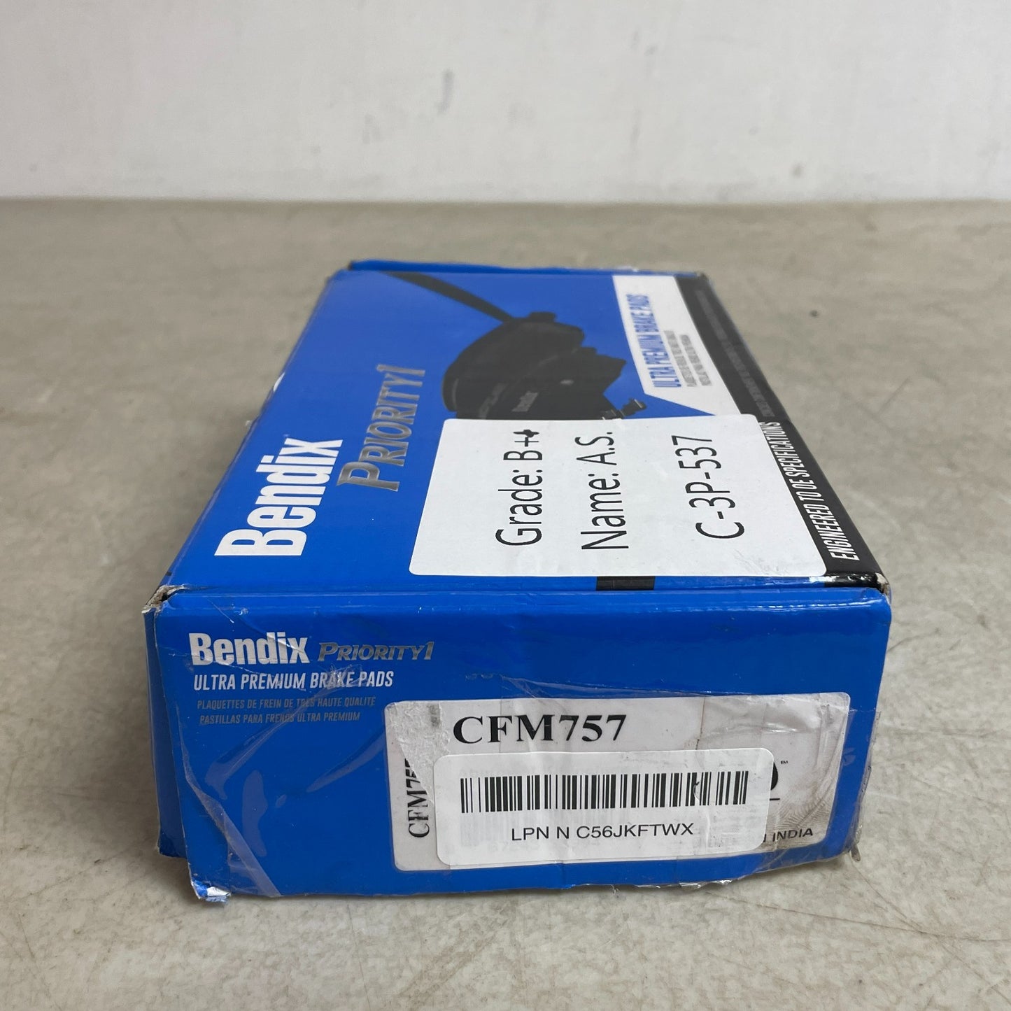 Bendix Priority1 CFM757 Semi-Metallic Rear Brake Pads Ford Excursion F-250 F-350