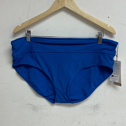 CALIA Women's Swim Collection Mid Rise Boy Short Royal Blue WSA23500 Brand New!