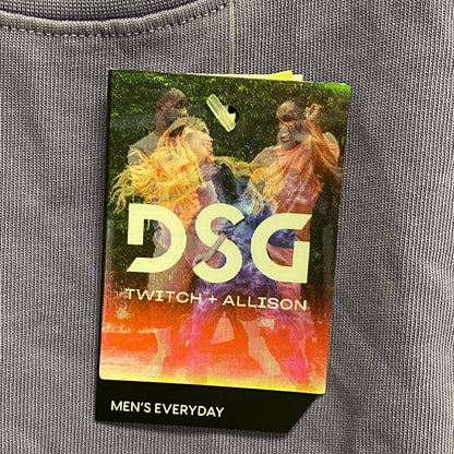 DSG X TWITCH + ALLISON DSG Men's Jersey Muscle Tank Grape Grey BOSSM13120