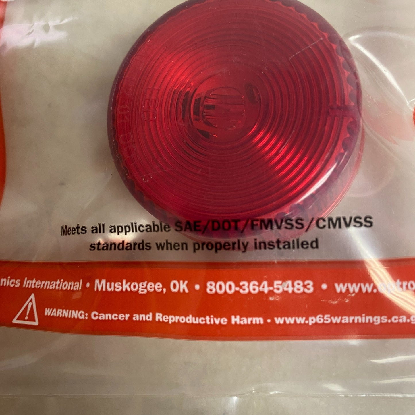 Optronics MCL56RBP 2″ Red LED Marker/Clearance Light Grommet Mount 5 PACK