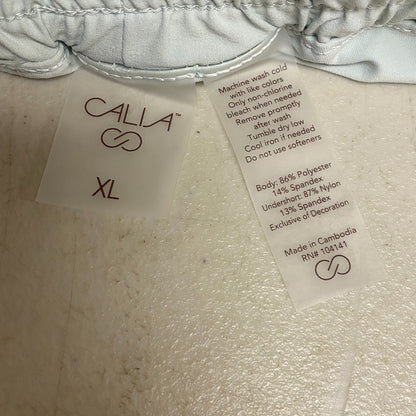 Calia Womens Mid Rise 2 in 1 Key Item Short Calming Green WAX12377  BRAND NEW