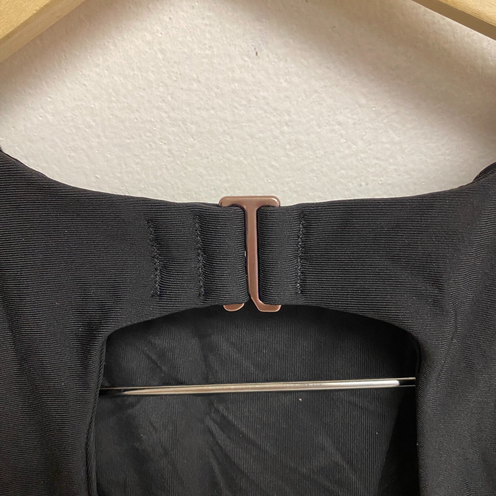 CALIA Women's Swim HIGH Support NECK TOP PURE BLACK WSA22207 Brand New!