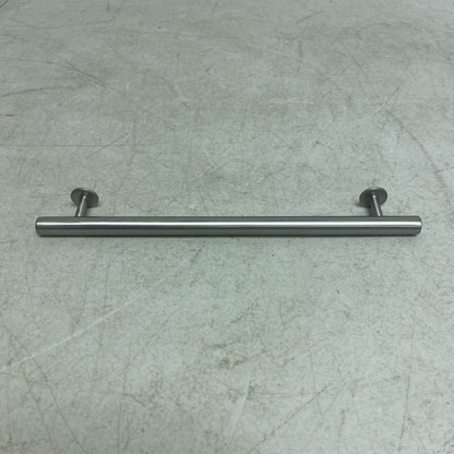 Signature Hardware 10'' Diehl Adjustable Round Brass Drawer Pull Brushed Nickel