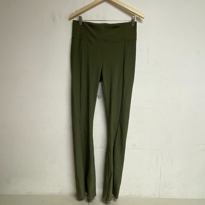 CALIA Women's Sculpt Flare Zipper Leg Pant Dark Olive WAX32296VC BRAND NEW