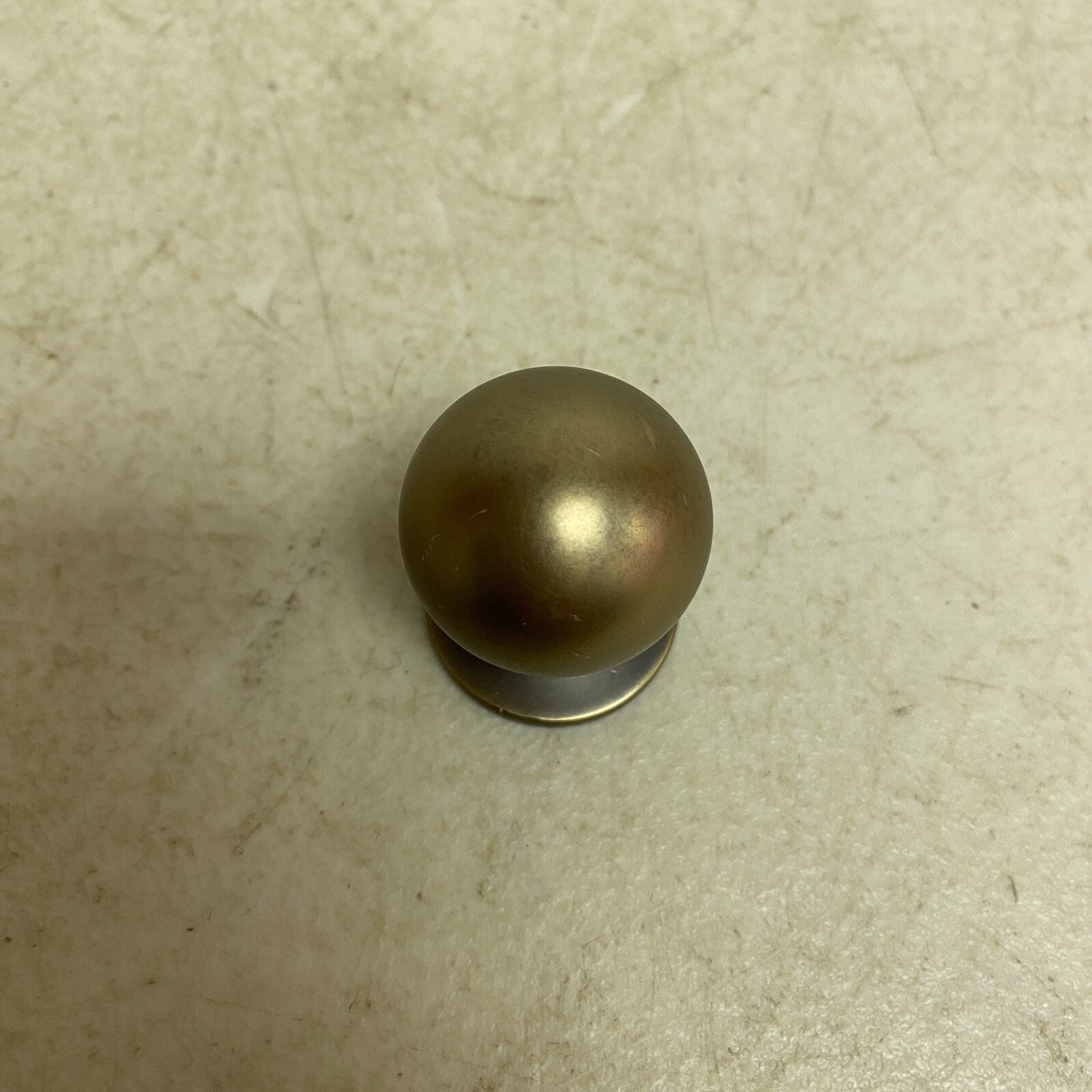 Signature Hardware 1-1/4" Rodino Solid Brass Round Cabinet Knob - Antique Brass