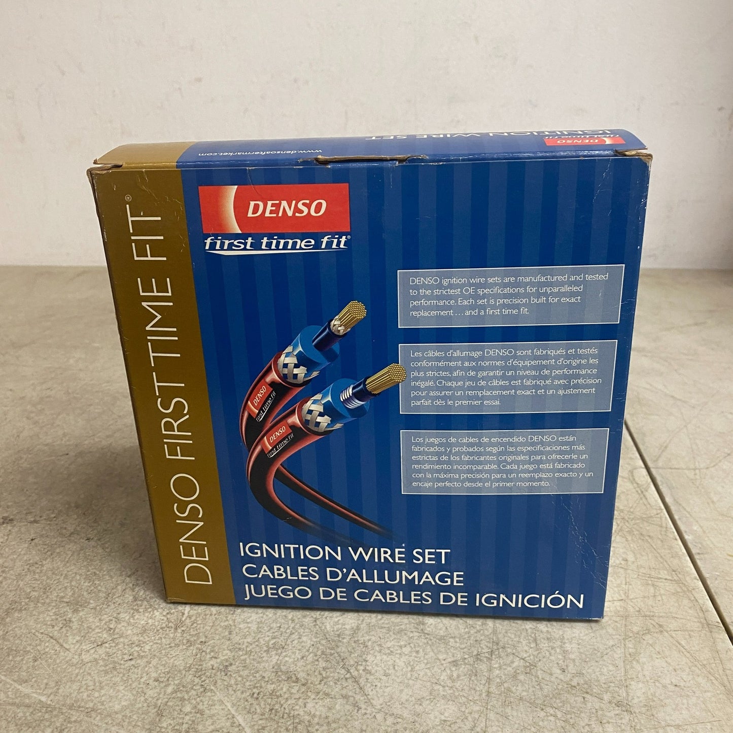 DENSO 671-6251 Spark Plug Ignition Wire Set 91-98 Toyota Camry Celica MR2 4-Cyl