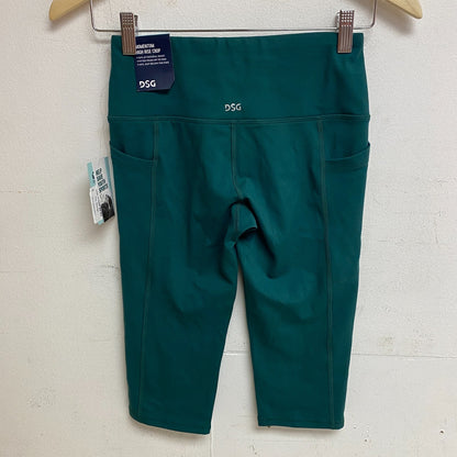 DSG Women's Momentum Performance Cropped Leggings Pitch Green DAW12328B