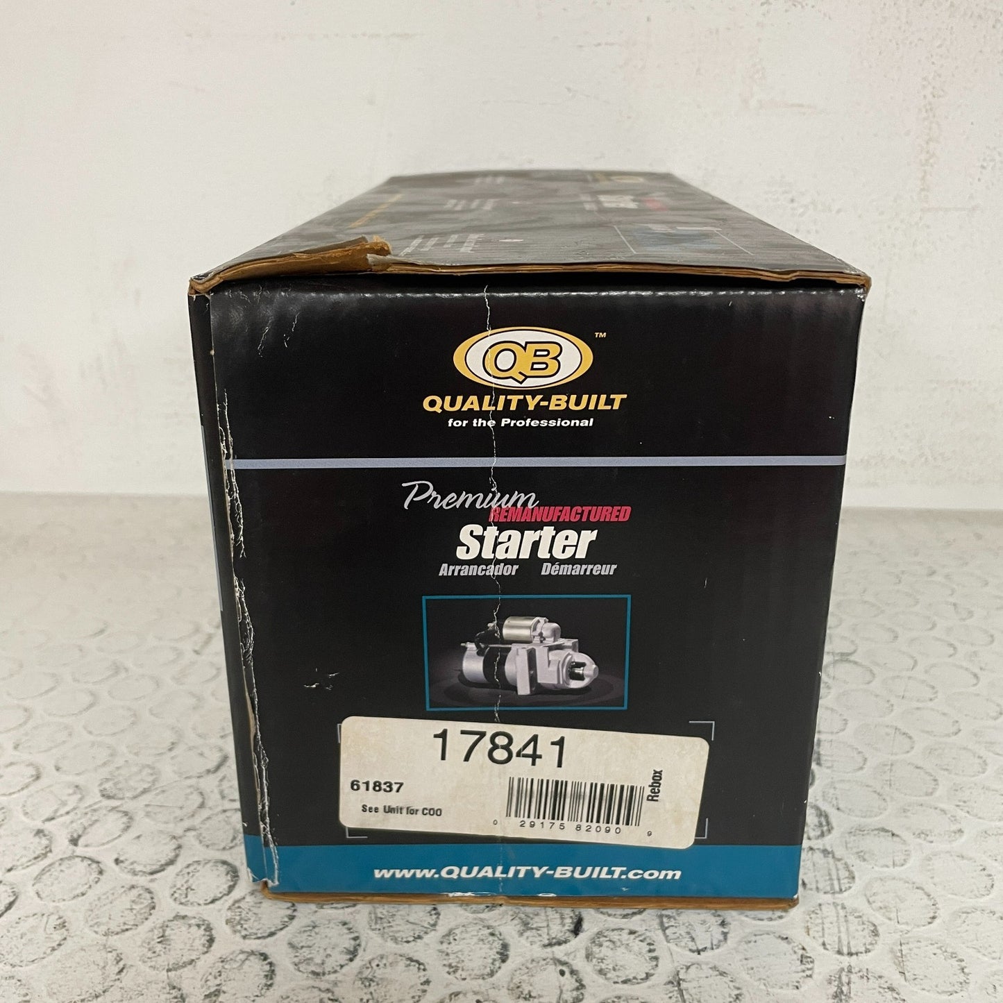 Quality-Built 17740 Remanufactured Starter Motor 12V
