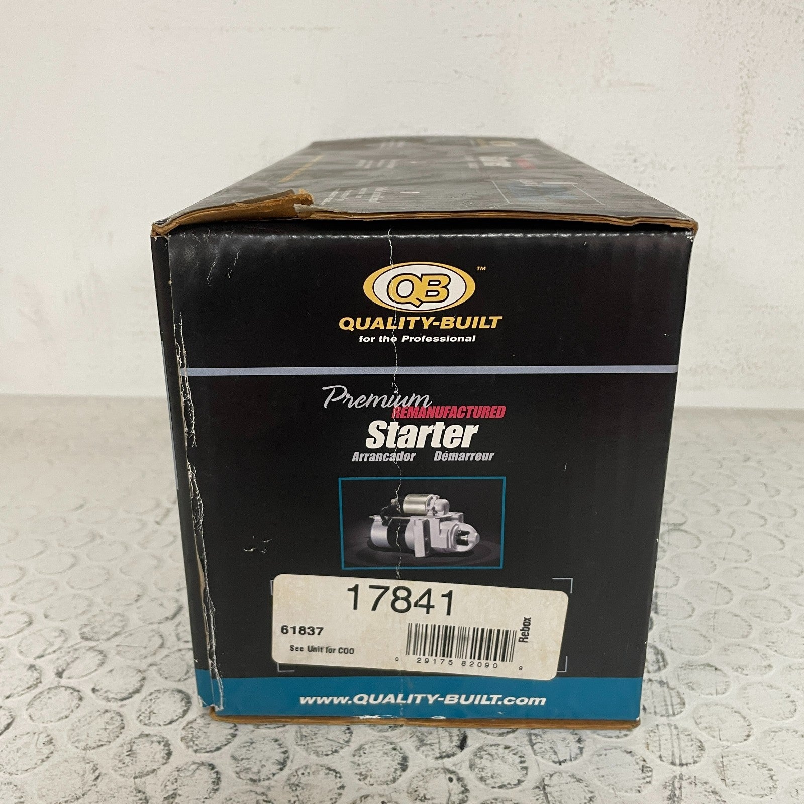 Quality-Built 17740 Remanufactured Starter Motor 12V
