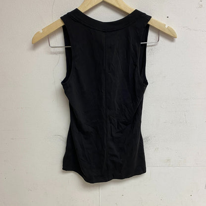 Calia Womens Everyday Slim Scoop Tank Pure Black Sleeveless Solid WAX11199